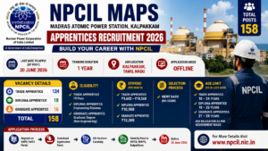 NPCIL MAPS Apprentices Recruitment 2026