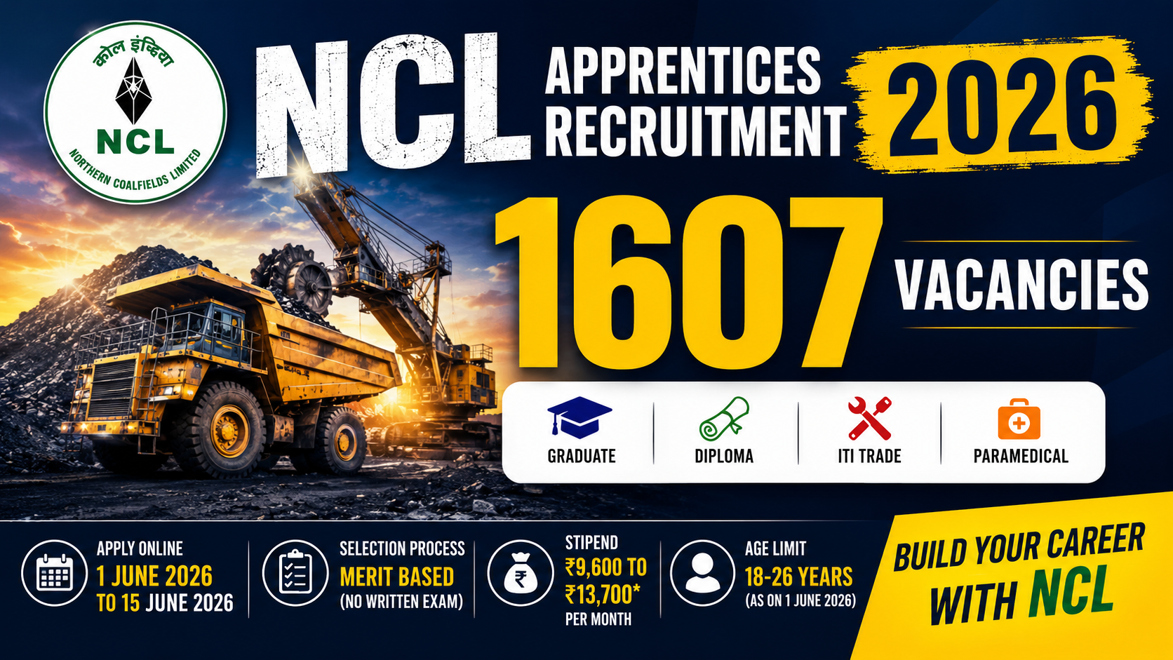 NCL Apprentice Recruitment 2026