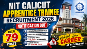 NIT Calicut Apprentice Trainee Recruitment 2026