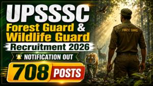 UPSSSC Forest Guard & Wildlife Guard Recruitment 2026