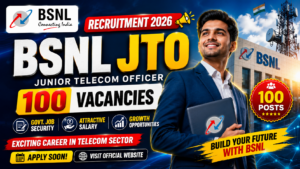 BSNL JTO Recruitment 2026