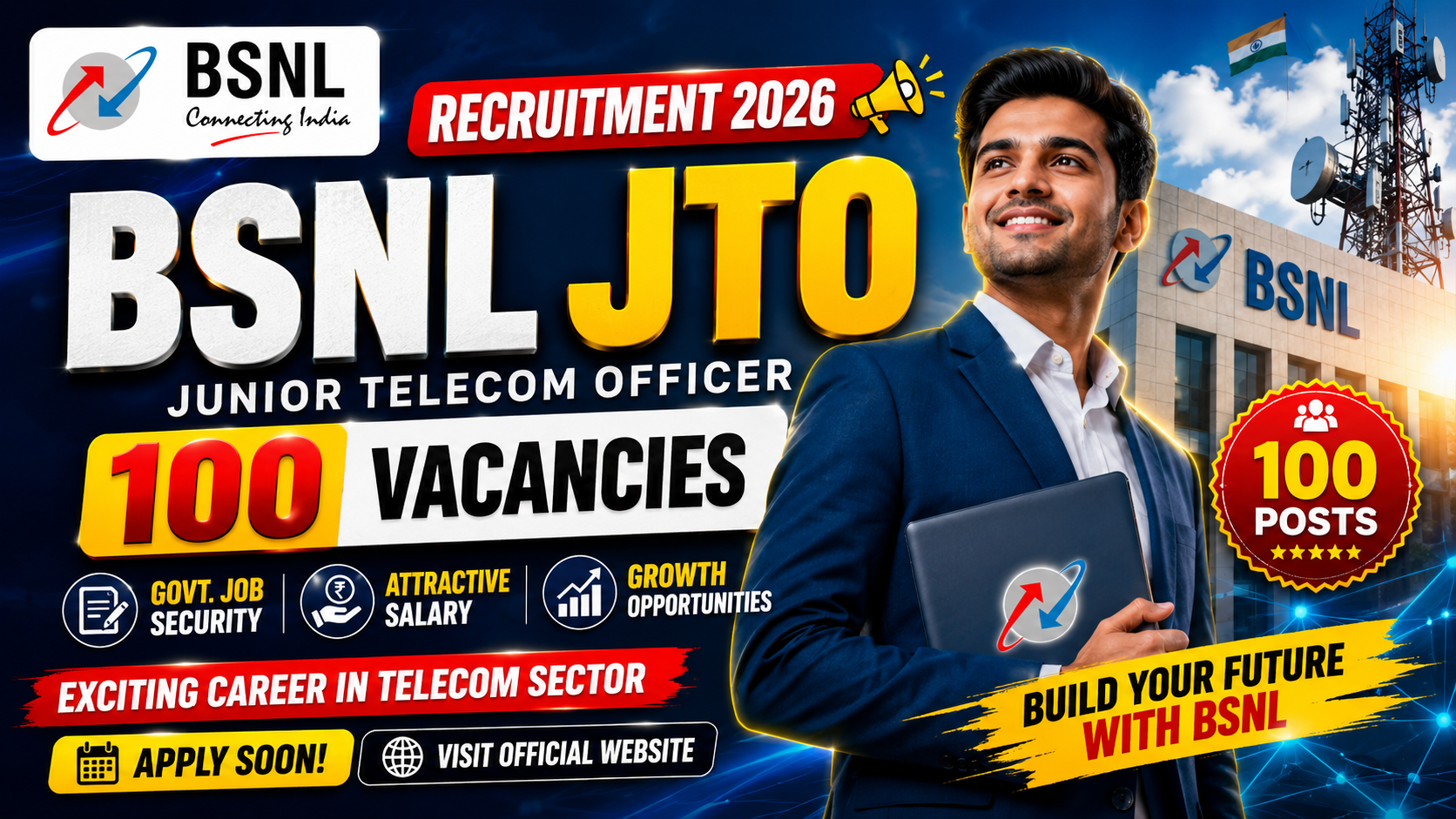 BSNL JTO Recruitment 2026