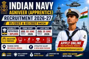 Indian Navy Agniveer Apprentice Recruitment