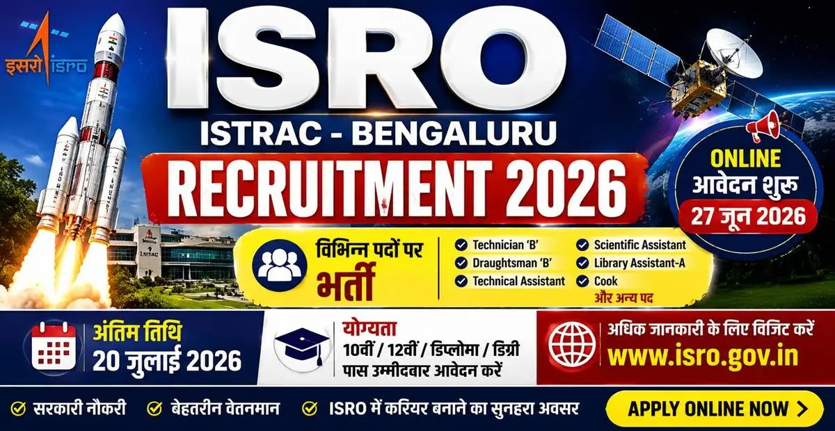 ISRO ISTRAC Recruitment