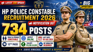 HP Police Constable Recruitment 2026