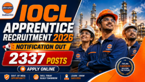 IOCL Apprentice Recruitment 2026