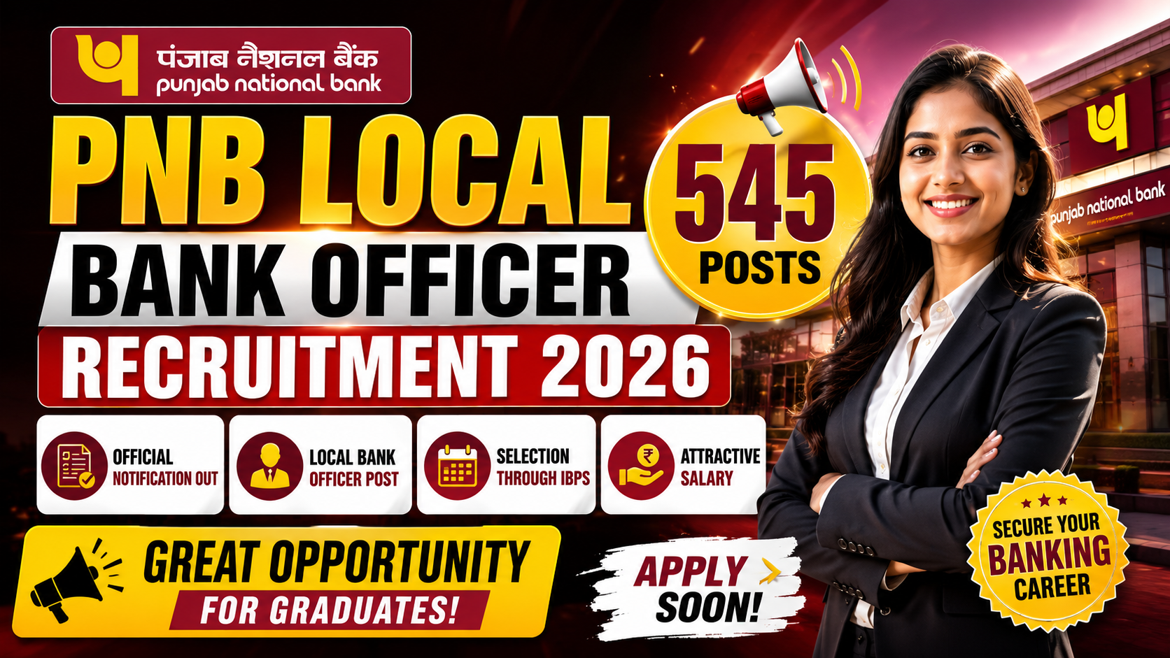 PNB Local Bank Officer Recruitment 2026