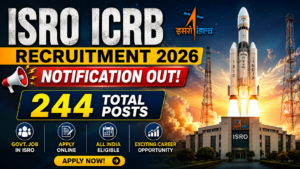 ISRO ICRB Recruitment 2026
