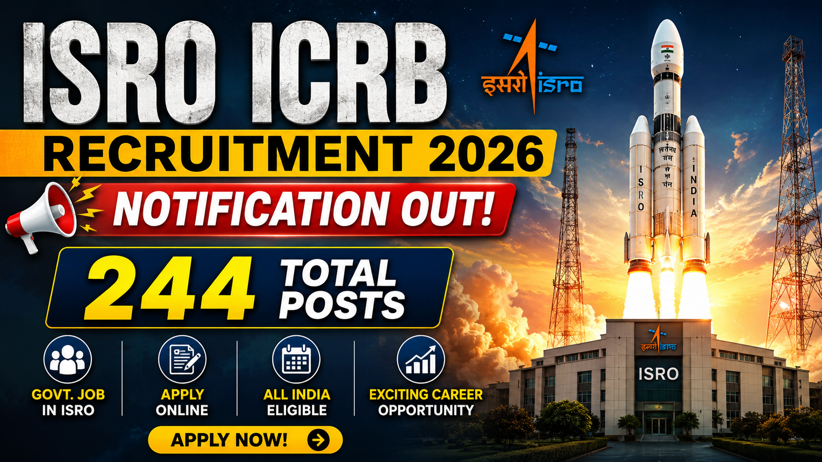 ISRO ICRB Recruitment 2026
