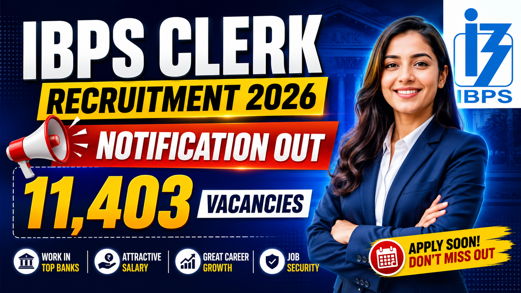 IBPS Clerk Recruitment 2026