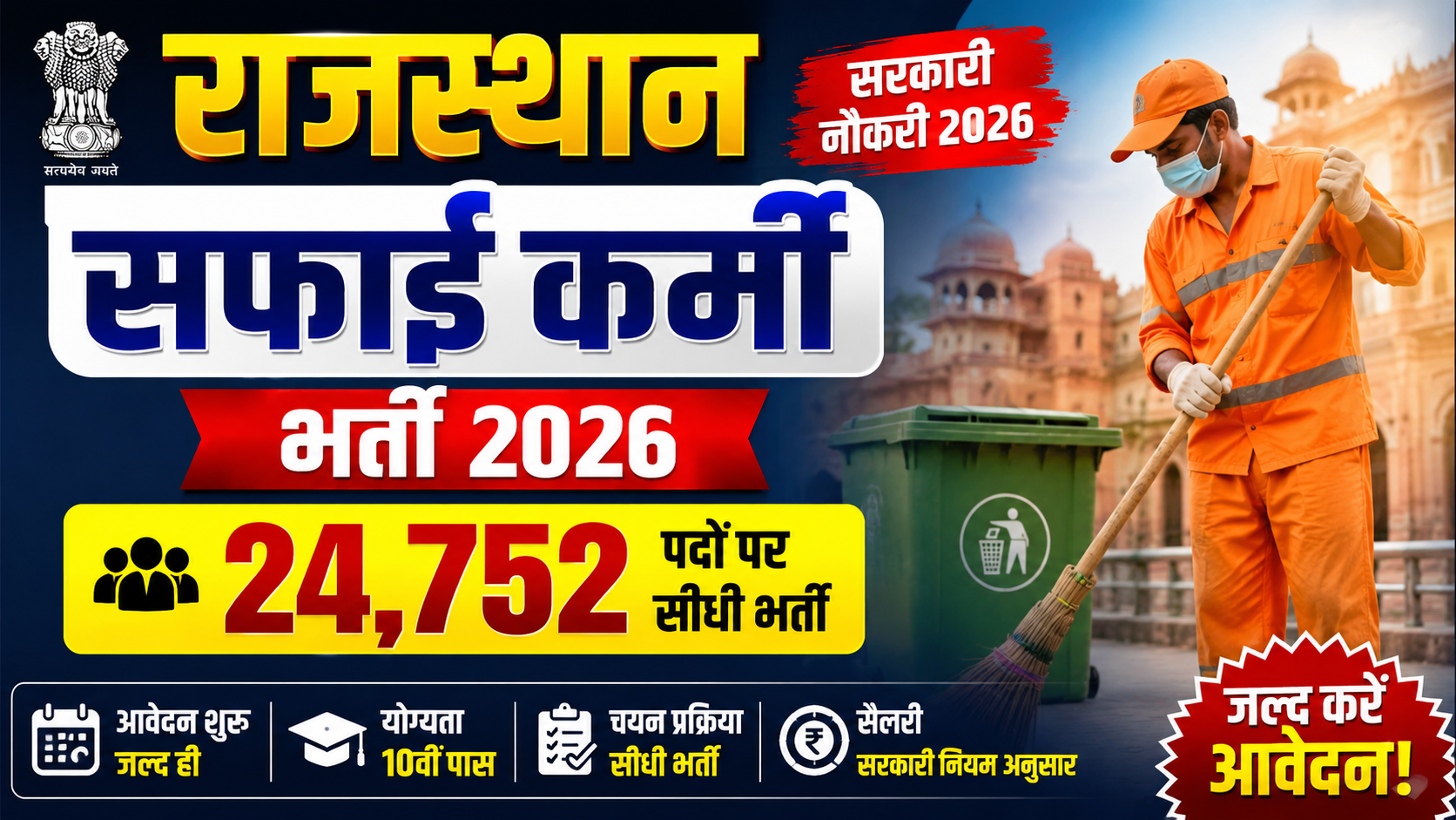 Rajasthan Safai Karmachari Recruitment 2026