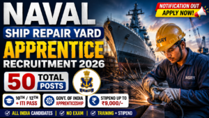 Naval Ship Repair Yard Apprentice Recruitment 2026