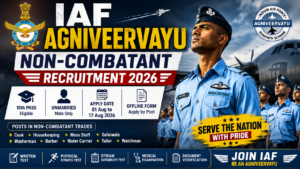 IAF Agniveervayu Non-Combatant Recruitment 2026