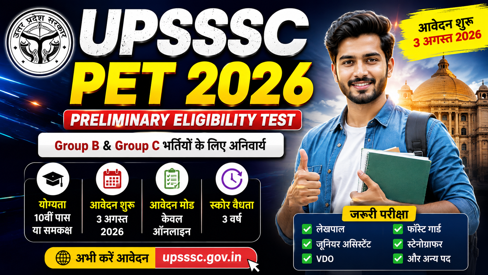 UPSSSC PET 2026