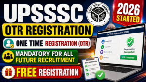 UPSSSC OTR Registration 2026