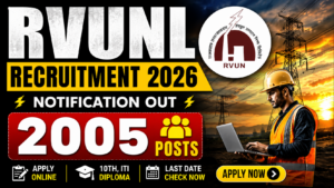 RVUNL Recruitment 2026